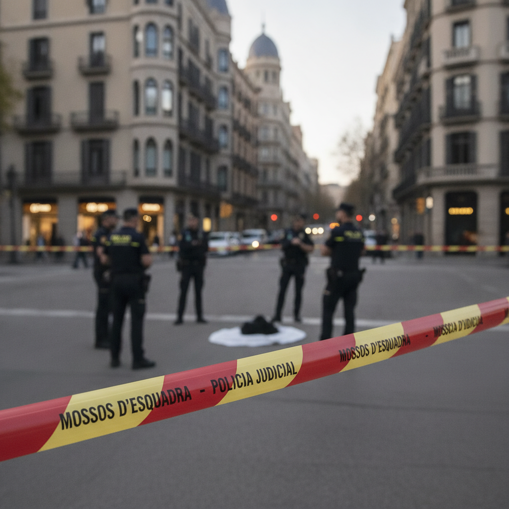 Matan a tiros a un hombre en la calle Balmes de Barcelona a plena luz del día