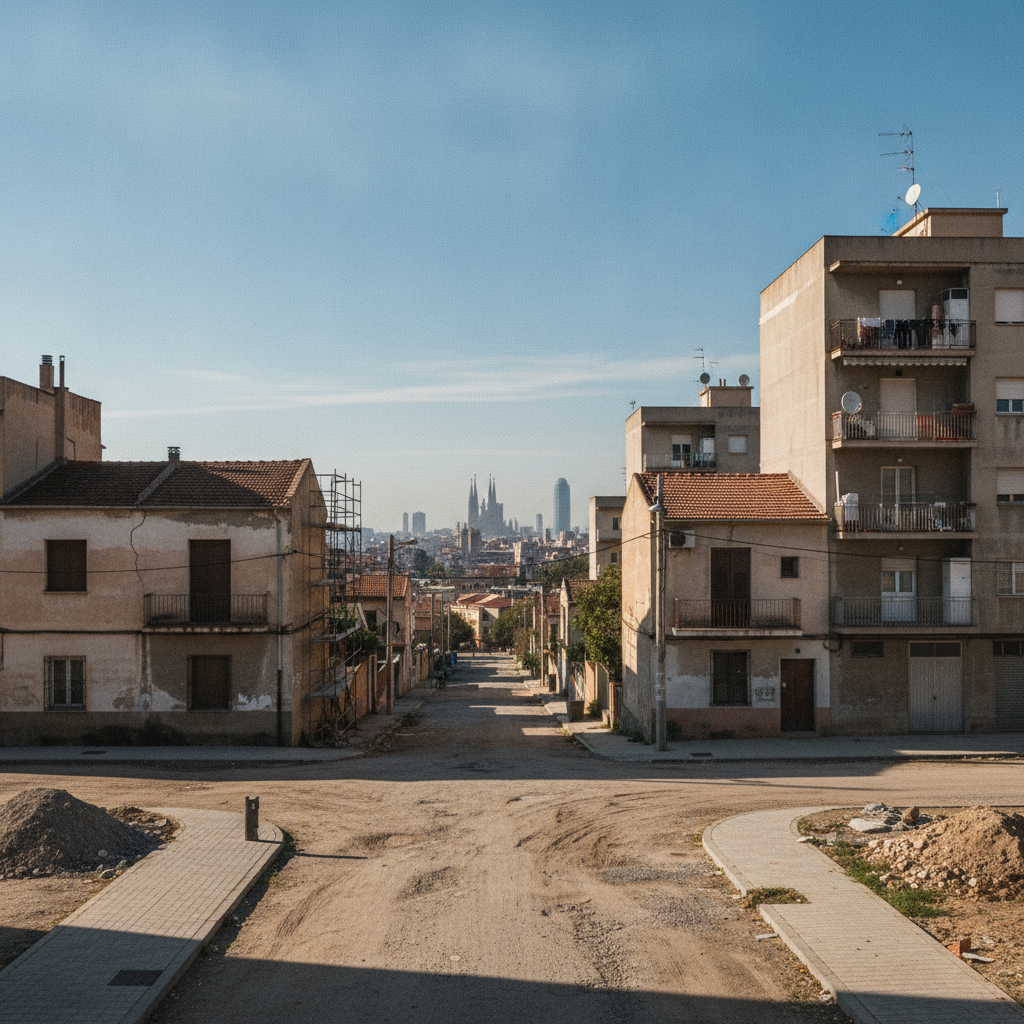 Urbanitzacions sense regularitzar a Barcelona podrien acollir 100.000 veïns més