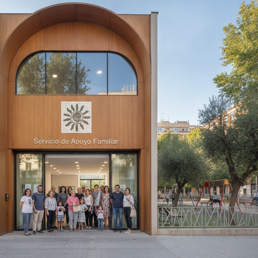 Nou Barris amplía els seus recursos amb un nou servei de suport a famílies amb infants en risc