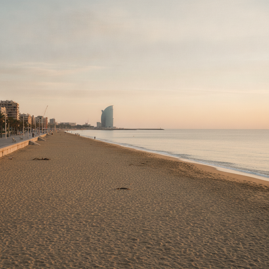 Un home mor ofegat a la platja de Sant Miquel de Barcelona