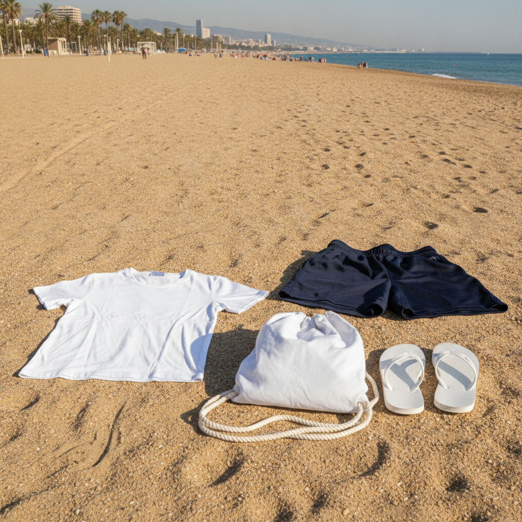 Barcelona proveerá kits de ropa a bañistas víctimas de robos en playas