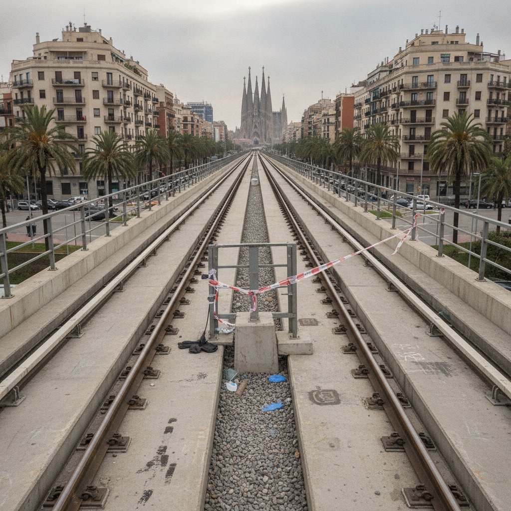Troben un cadàver a les vies de la L2 del Metro de Barcelona i inicien una investigació