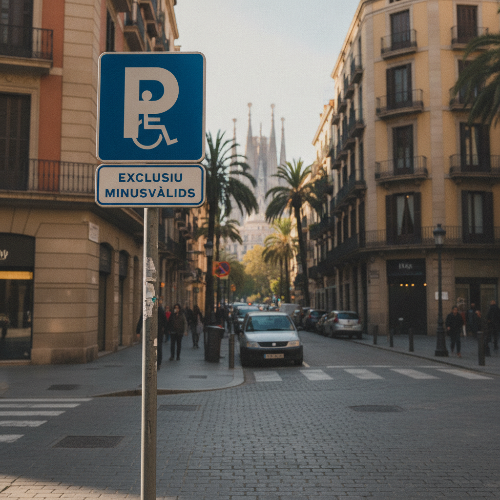 Barcelona anula multa a persona con movilidad reducida por error administrativo