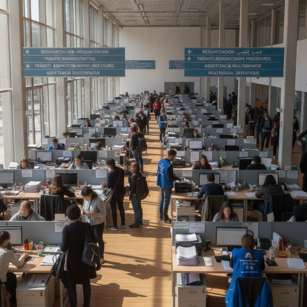 Barcelona atén 87.000 migrants en el procés de regularització