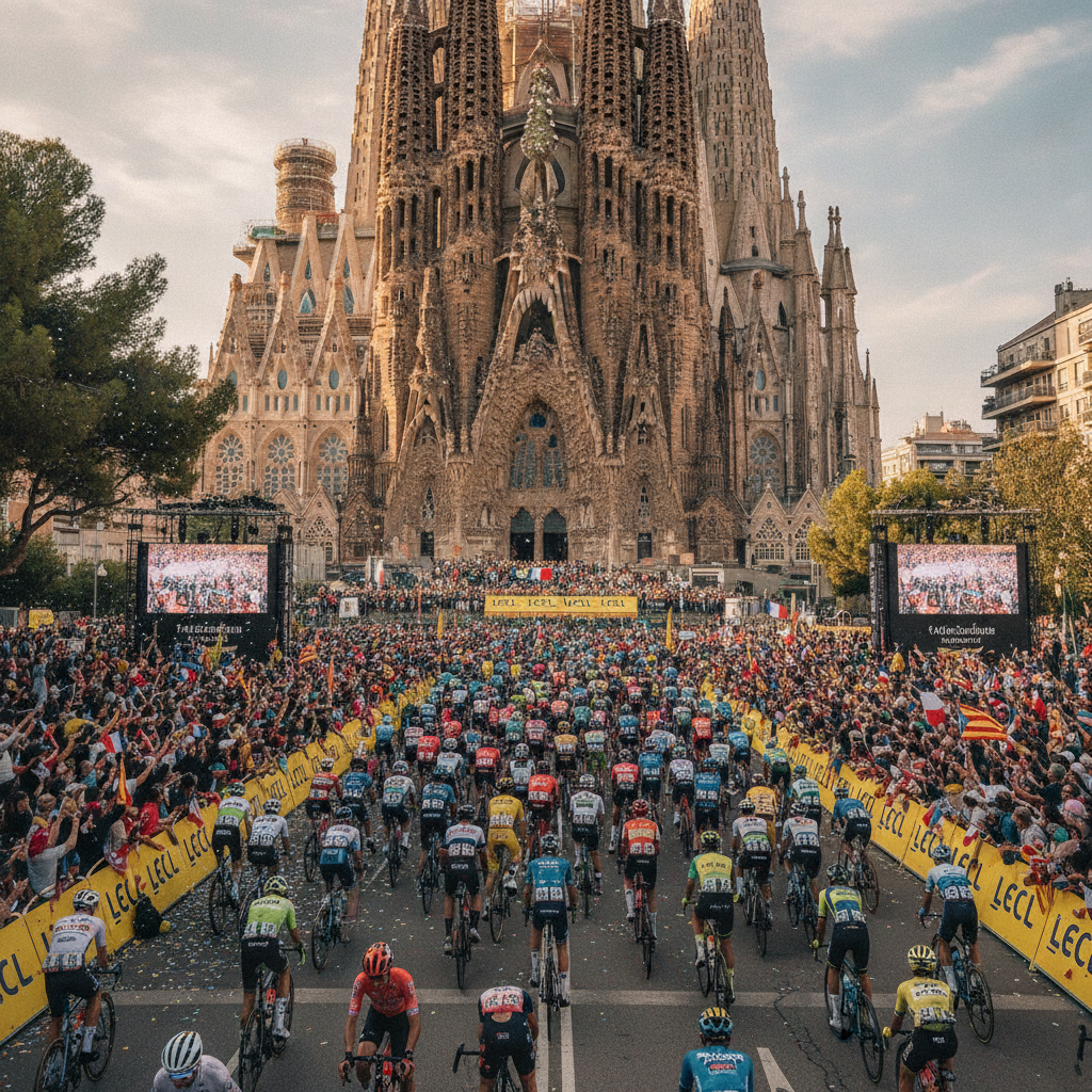 El Tour de França converteix Barcelona en l'epicentre mundial del ciclisme