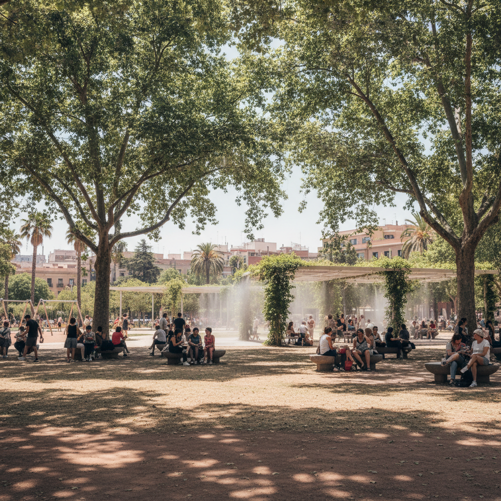 Barcelona activa l'alerta per onada de calor: refugis climàtics disponibles per combatre la calor extrema