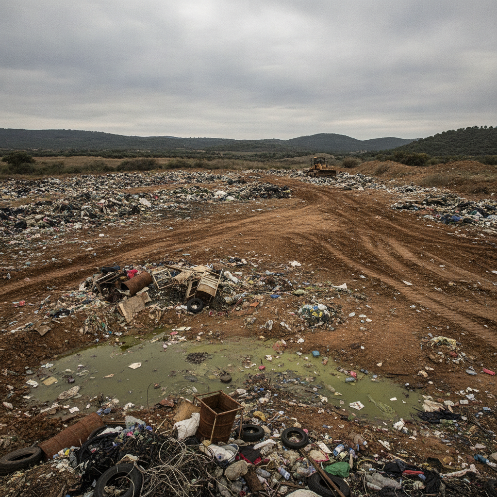 Detenidas cuatro personas por enterrar 46.000 toneladas de basura de Francia en Barcelona