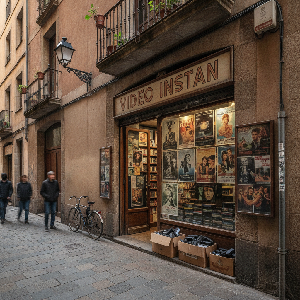El Video Instan: el último videoclub y minicine de Barcelona