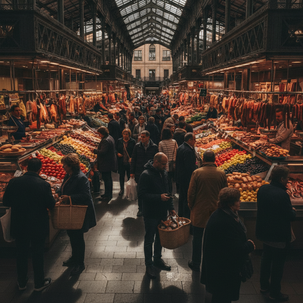 Barcelona refuerza la seguridad en todos sus mercados municipales