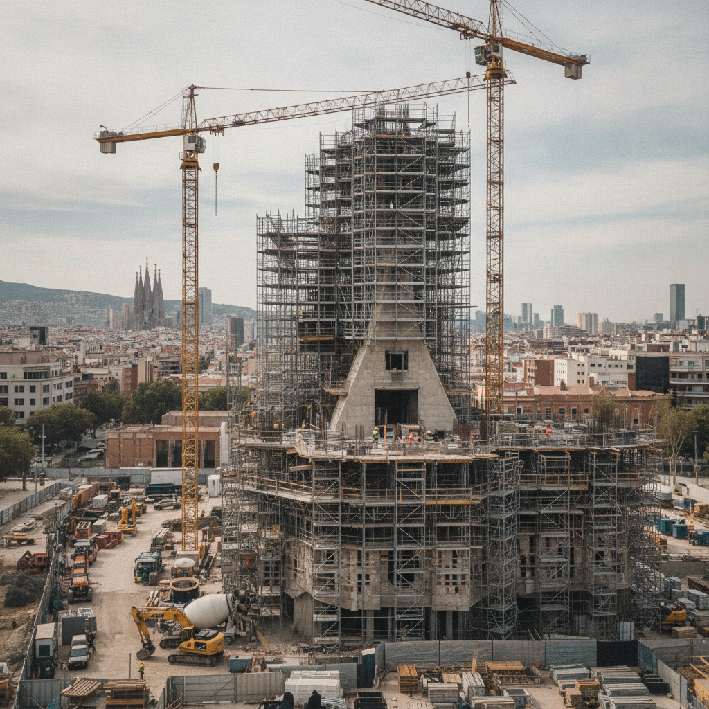 La burocracia frena grandes obras en Barcelona: Sagrada Familia y Balmes, casos emblemáticos