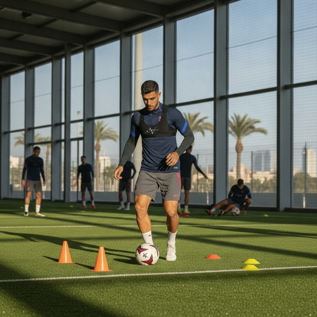 Ronald Araujo es reincorpora a la pretemporada del FC Barcelona