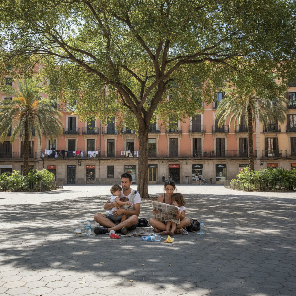 El calor extremo desplaza el riesgo de 'expulsión' a municipios del área metropolitana de Barcelona