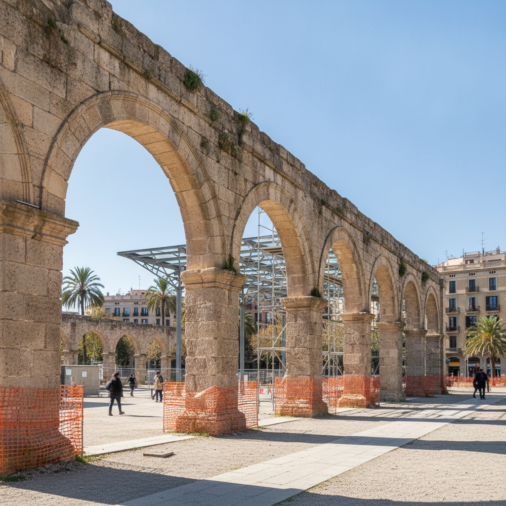 Barcelona destina 1,6 milions a la rehabilitació de les històriques arcades del Clot