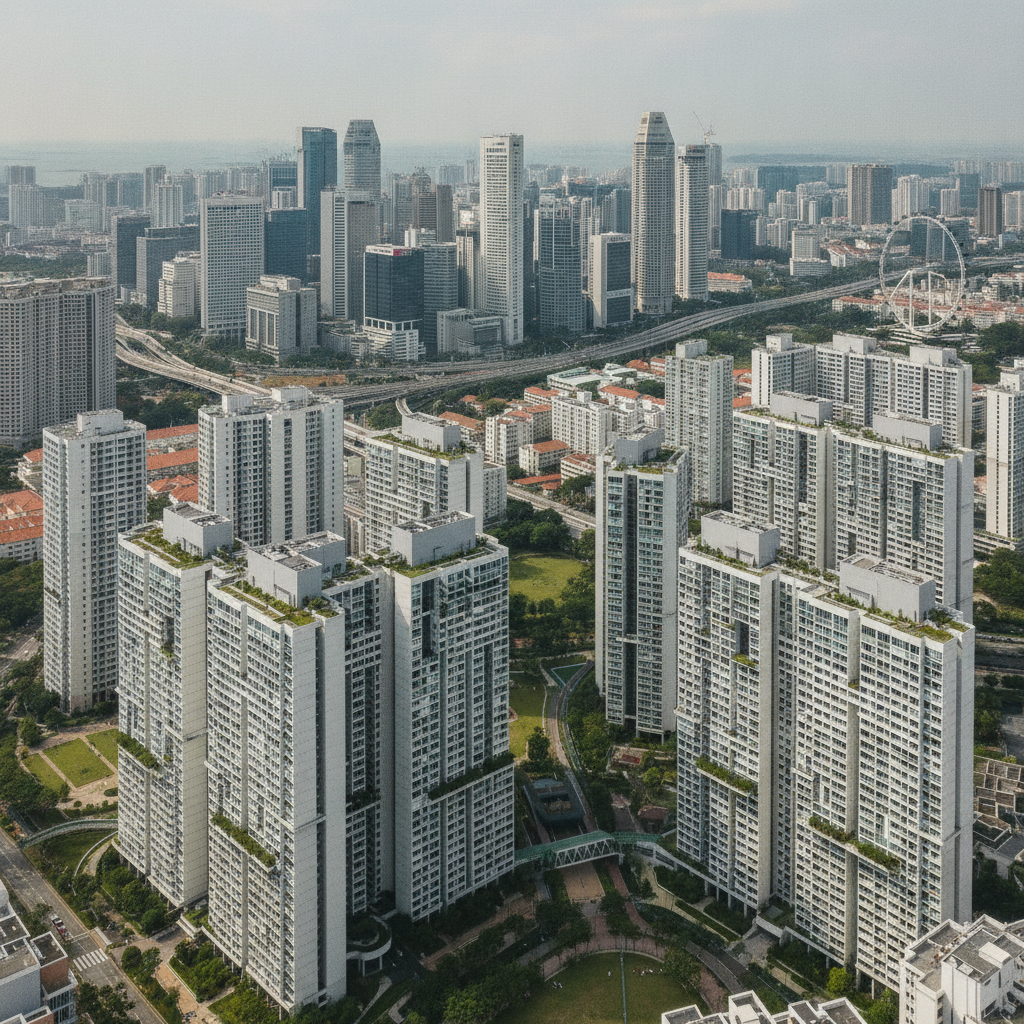 Salvador Illa estudia el model de vivenda pública de Singapur després de reunir-se amb el seu homòleg