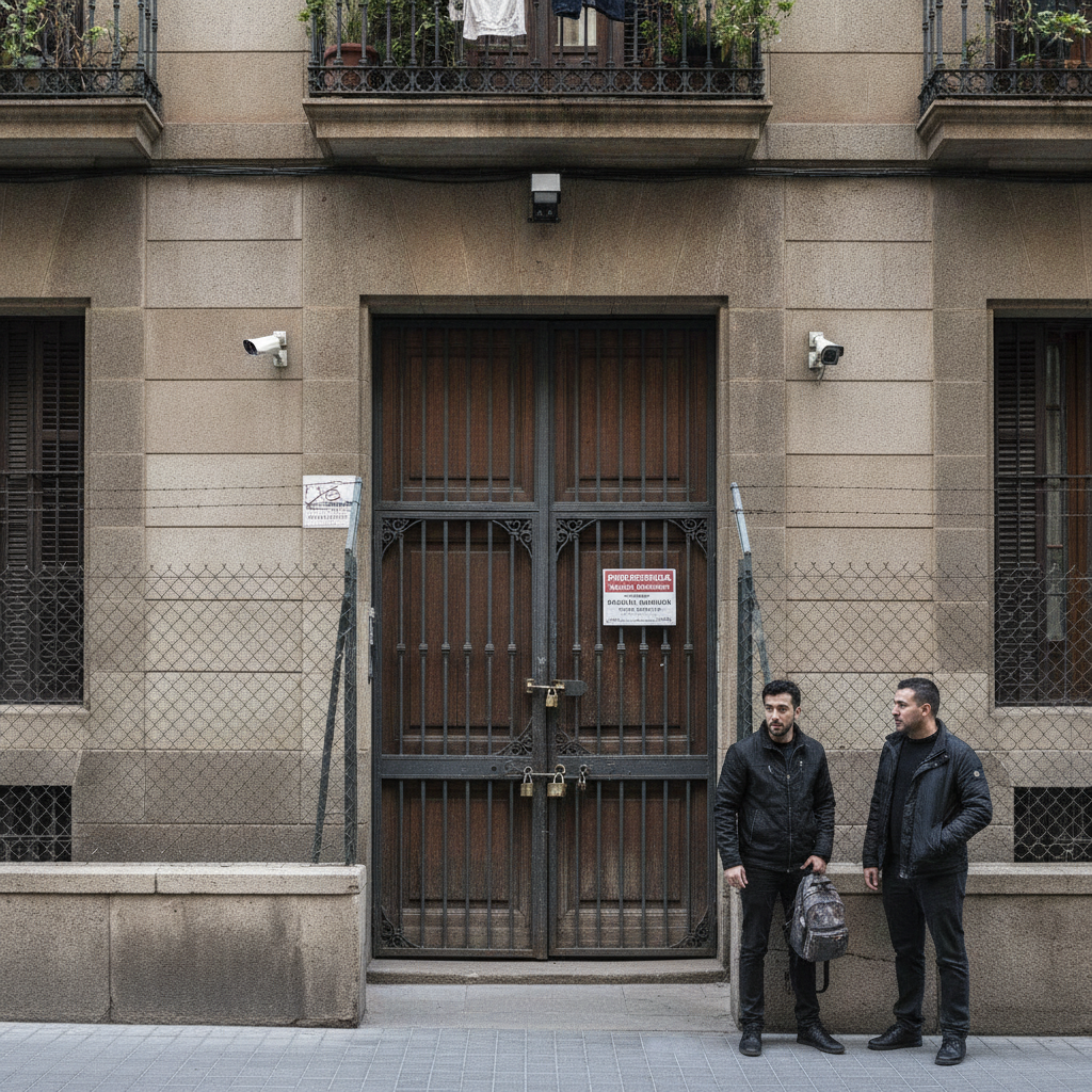 Detingut un home per set robatoris amb violència a dones grans a Barcelona