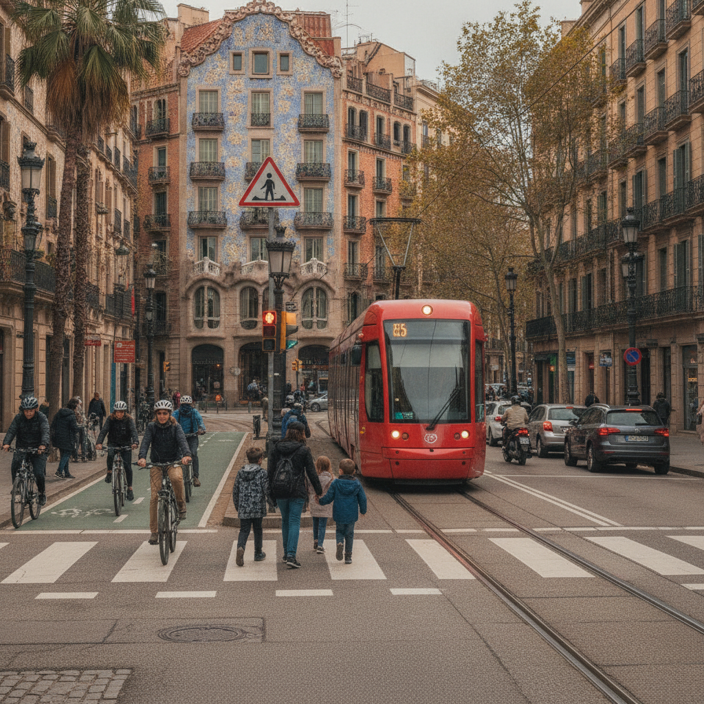 Barcelona acumula 34 de les 80 víctimes mortals per accidents de trànsit a Catalunya