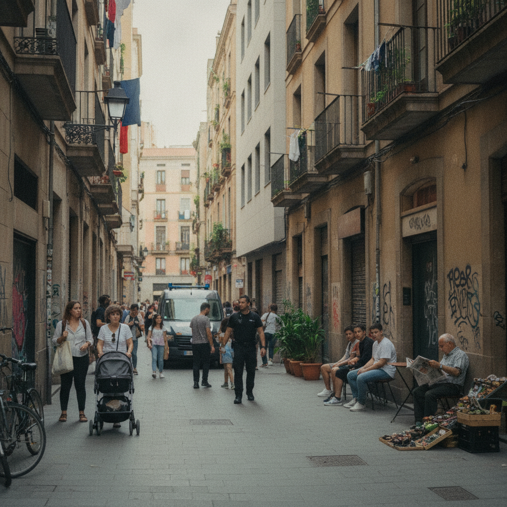 Guàrdia Urbana deté dues persones per tiroteig al Raval de Barcelona