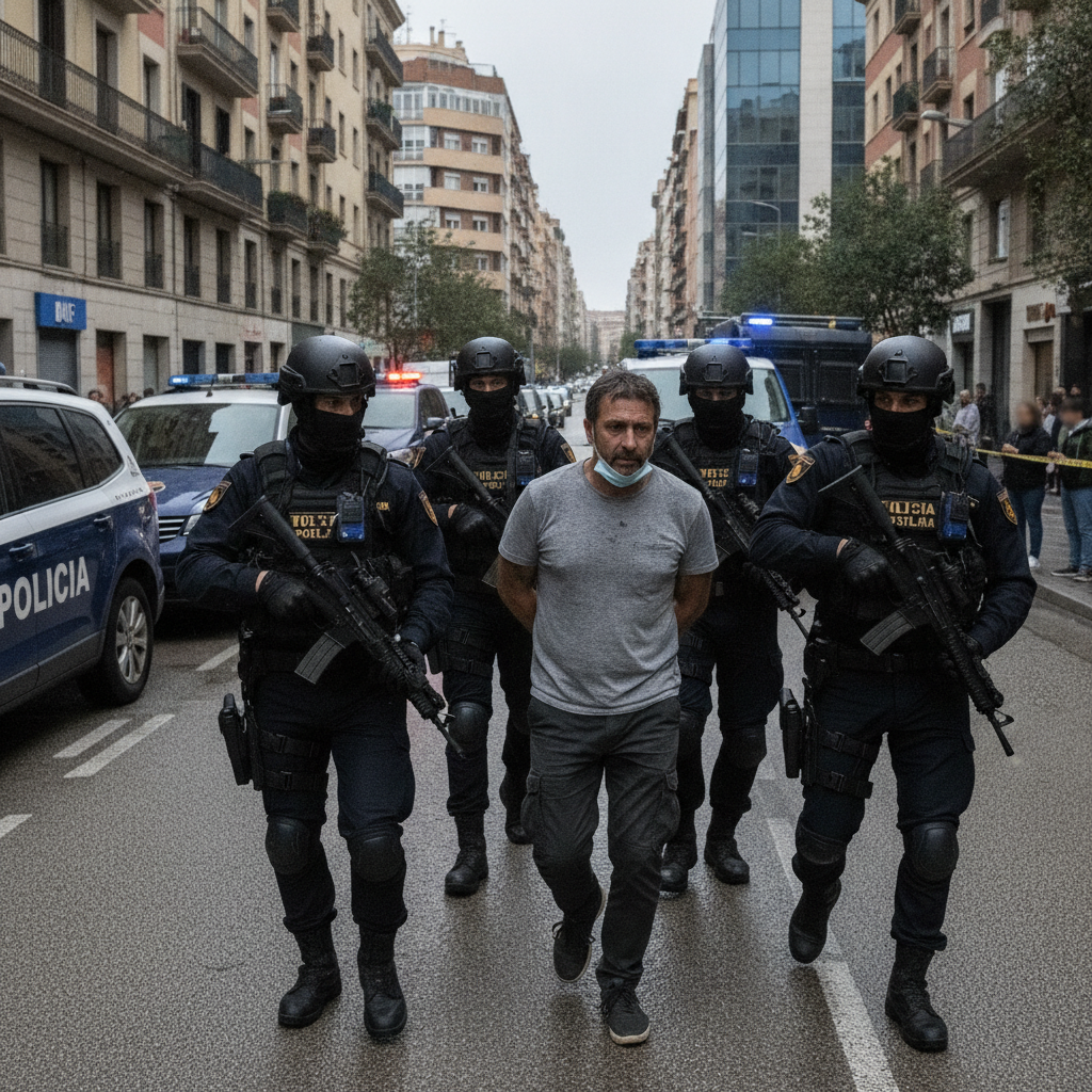 Detenido en Barcelona el líder de una banda de narcos belga buscado en 31 países