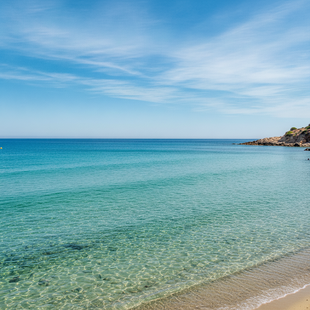L'aigua del mar a Catalunya supera els 30 ºC pel 'brou mediterrani'