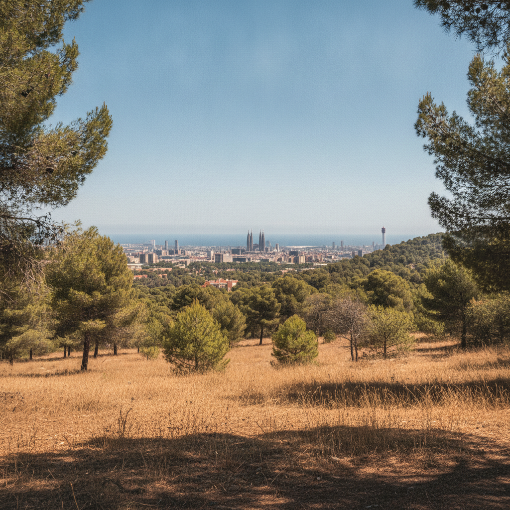 Barcelona activa la alerta por riesgo de incendios forestales ante la previsión de condiciones adversas