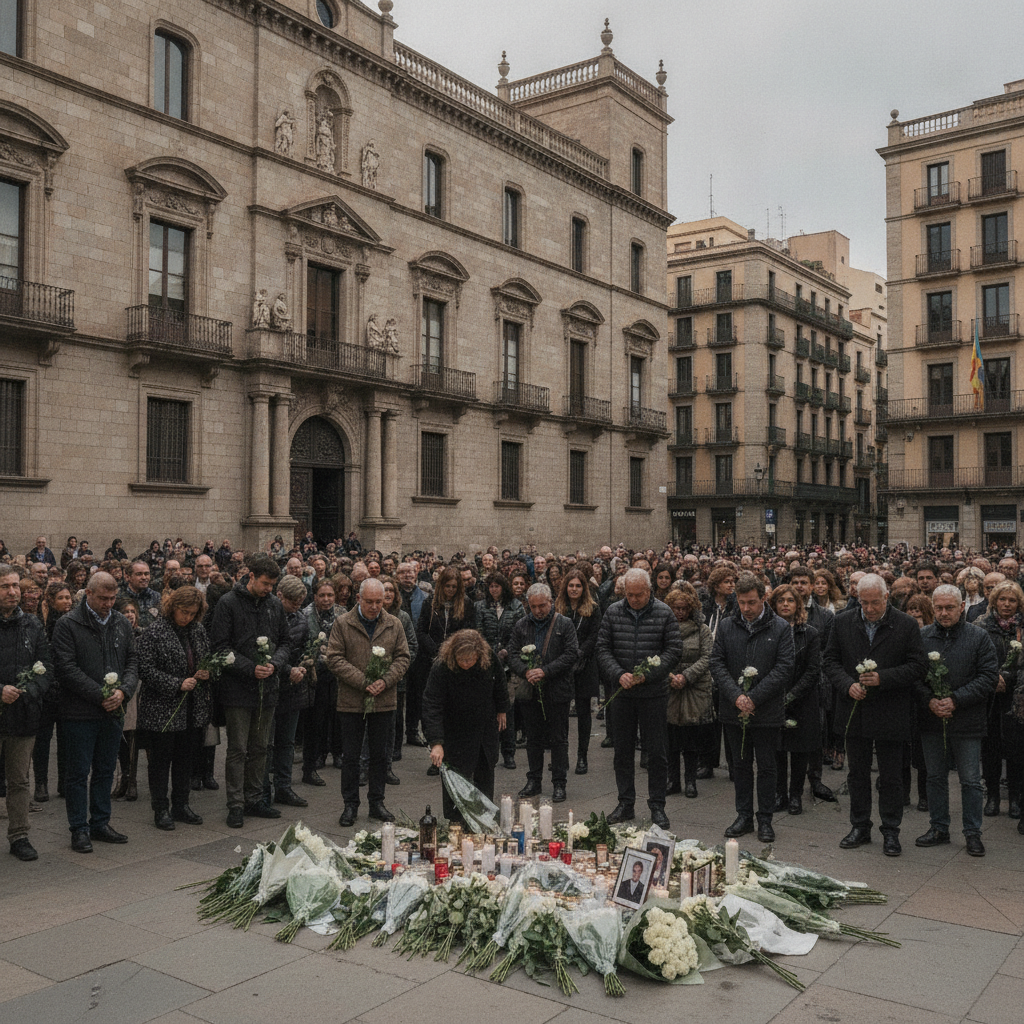 Barcelona recorda les víctimes dels atemptats gihadistes de La Rambla i Cambrils
