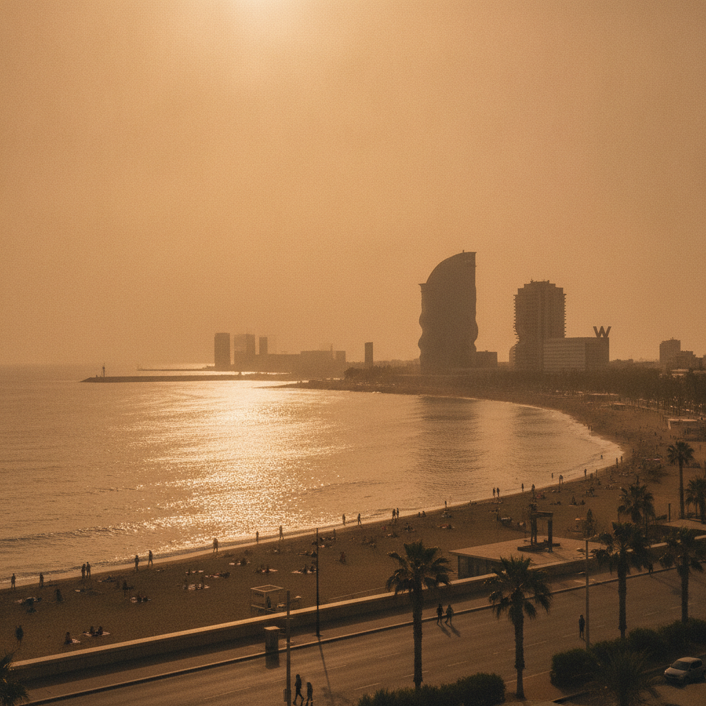 El litoral catalán se perfila como epicentro del aumento de olas de calor en España