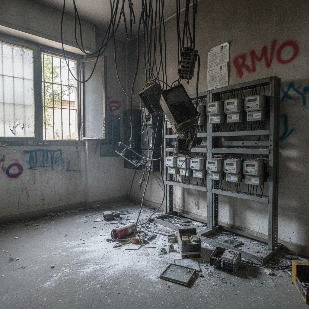 Explosión de un contador eléctrico en Badalona por conexión ilegal: sin heridos