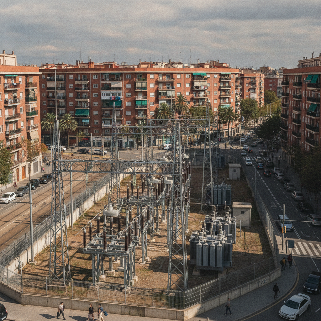 El Govern es compromet a traslladar la subestació elèctrica de Collblanc a L'Hospitalet