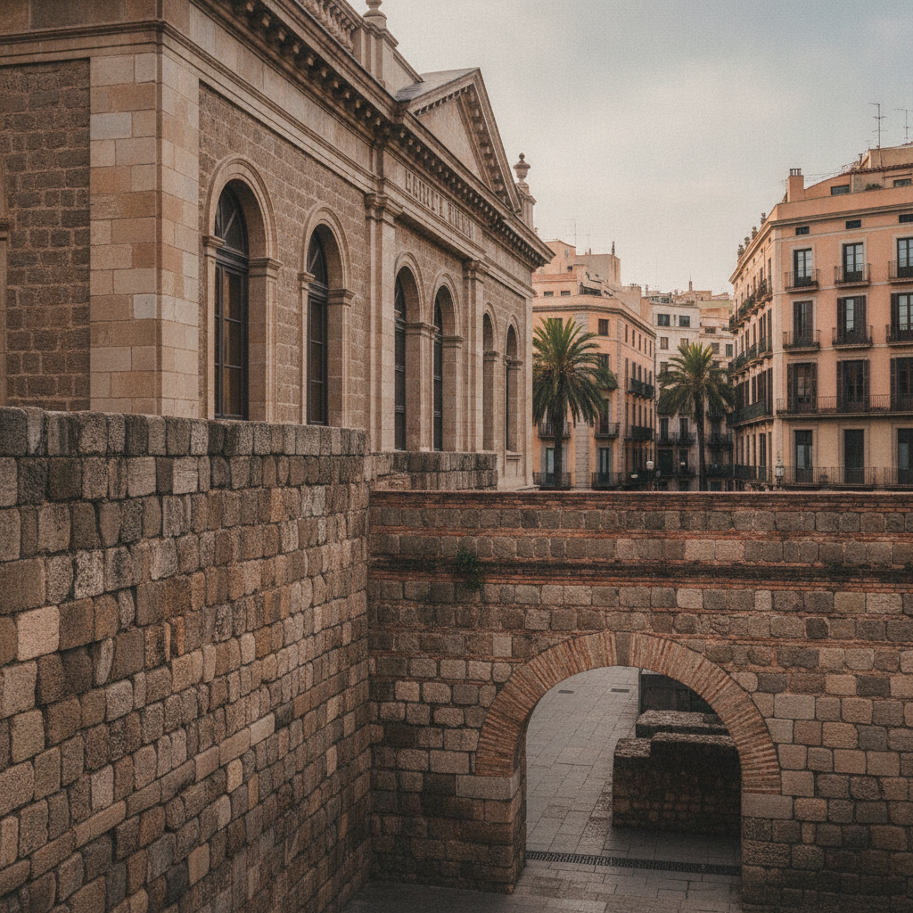 Barcelona desbloquea la rehabilitación del histórico Borsí del Gòtic y recupera su muralla romana