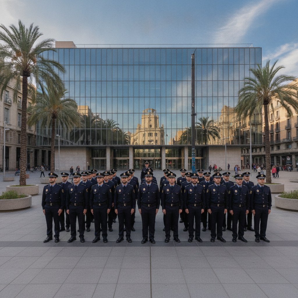 L'Hospitalet y Badalona refuerzan sus policías locales con más de 40 nuevos agentes