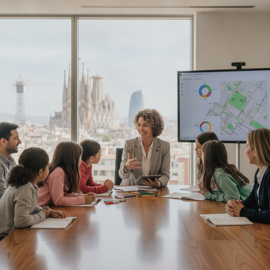 Barcelona busca la voz de la infancia: cuatro niños por barrio participarán en decisiones políticas