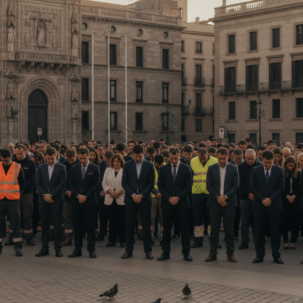 Barcelona Guarda un Minut de Silenci per Maricarmen i Olga: Homenatge i Reivindicació d'Habitatge