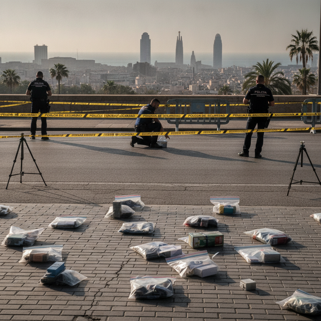 Desarticulada una xarxa de subministrament majorista de cocaïna amb base a Barcelona